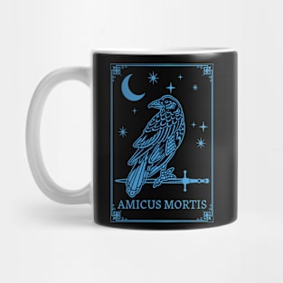 Amicus Mortis Raven Tarot Card Mug